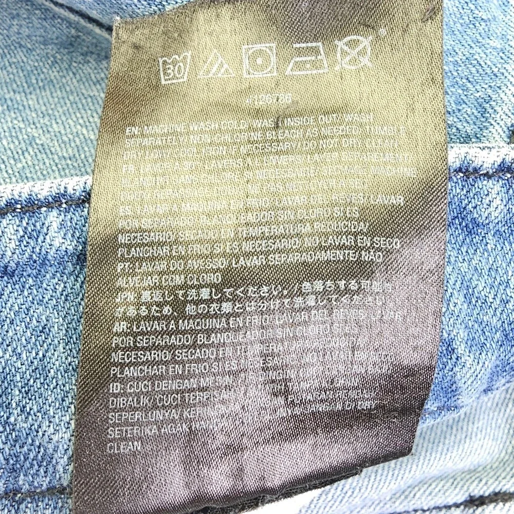 Volcom Kinkade Regular Straight Leg Mens Jeans Medium Wash Blue Size 31 - Picture 16 of 16